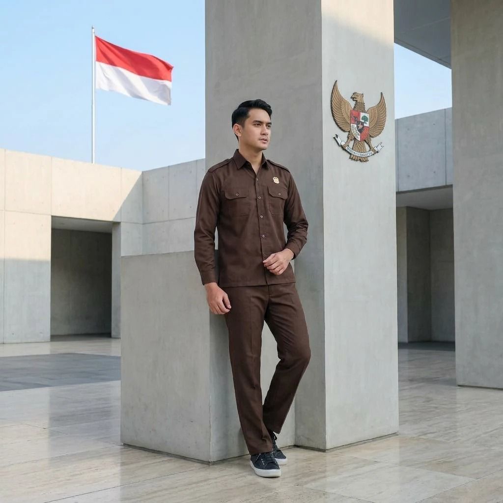 SERAGAM SAFARI SECURITY  LENGAN PANJANG & PENDEK PREMIUM