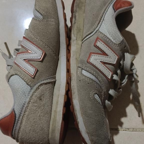 sepatu second CASUAL NB 373 GREY 37 23.5