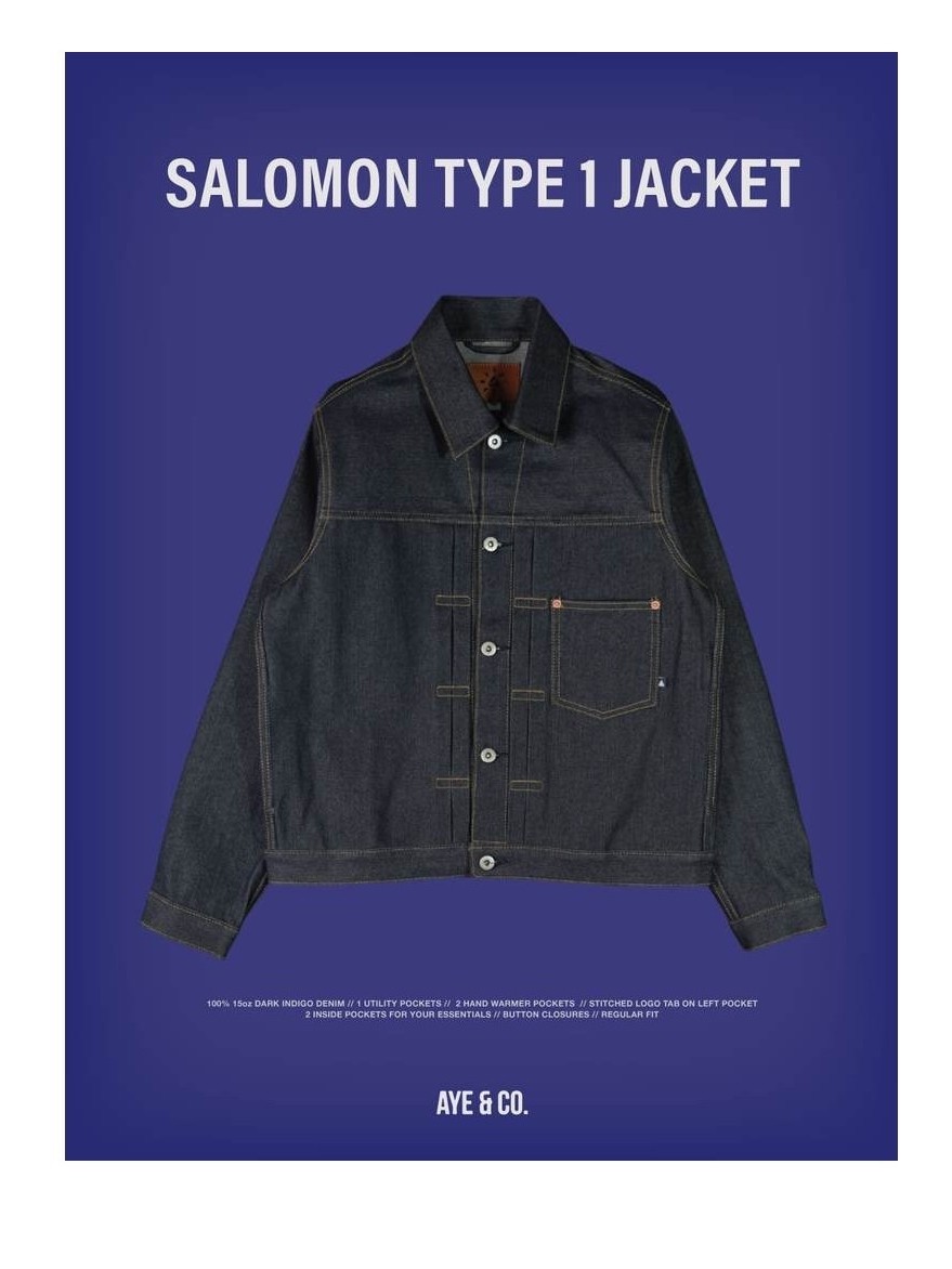AYE & CO - Salomon Type I Raw Jacket