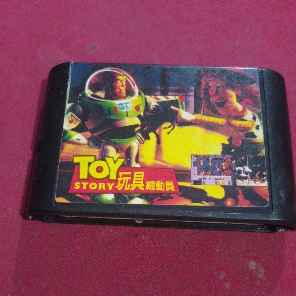 toy story kaset sega 16 bit