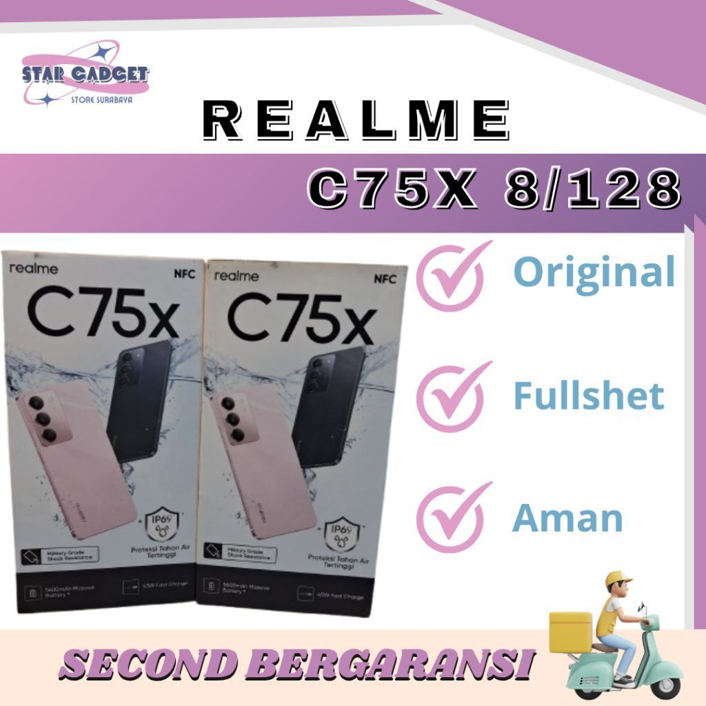REALME C75X 8/128 Second