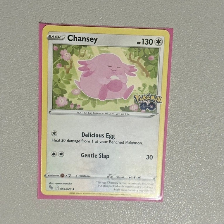 Kartu Pokemon Chansey Pokemon Go