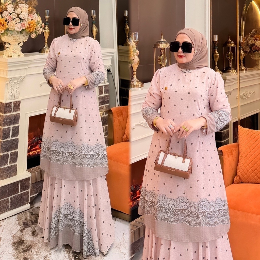 GAMIS CANTIK MODIS HAGIA SERIES BY M NABIL