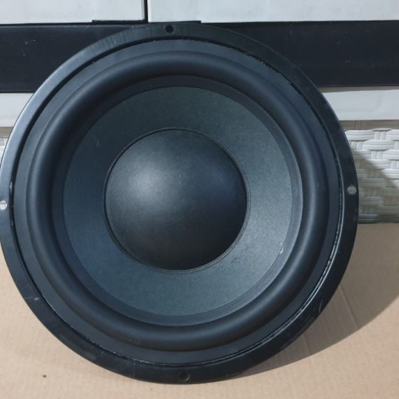 speaker woofer 8inch 2ohms 150watts ex polytron second bekas jamin normal siap pakai sudah di tes