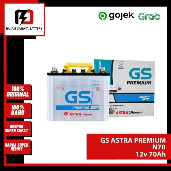 TERBARU - Aki Mobil GS-A PREMIUM N70 / N-70 / N70 - Aki MITSUBISHI L-300 DIESEL