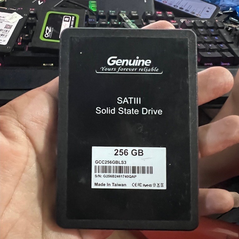 ssd genuine 256 gb