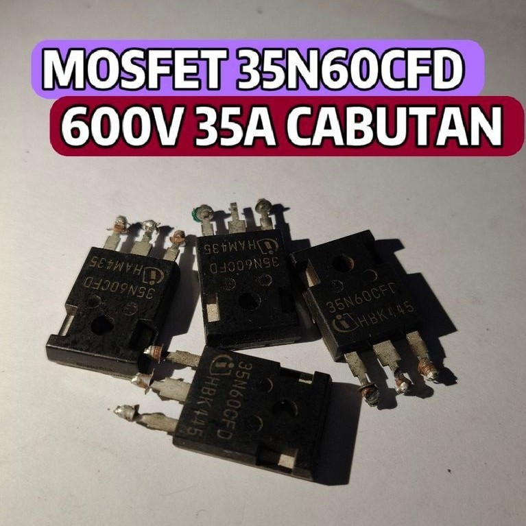MOSFET 35N60CFD 600V 35A CABUTAN
