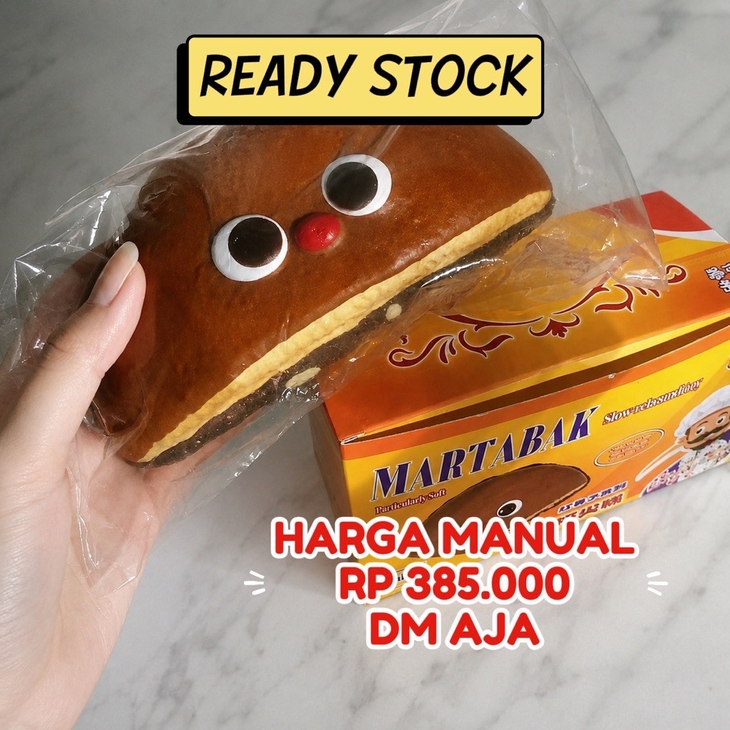 READY STOK Mido Martabak Squishy Murah