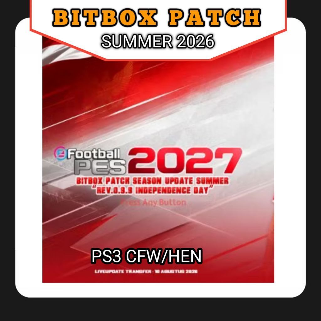REQUEST GAME PS3 | BITBOX PATCH SUMMER 2026