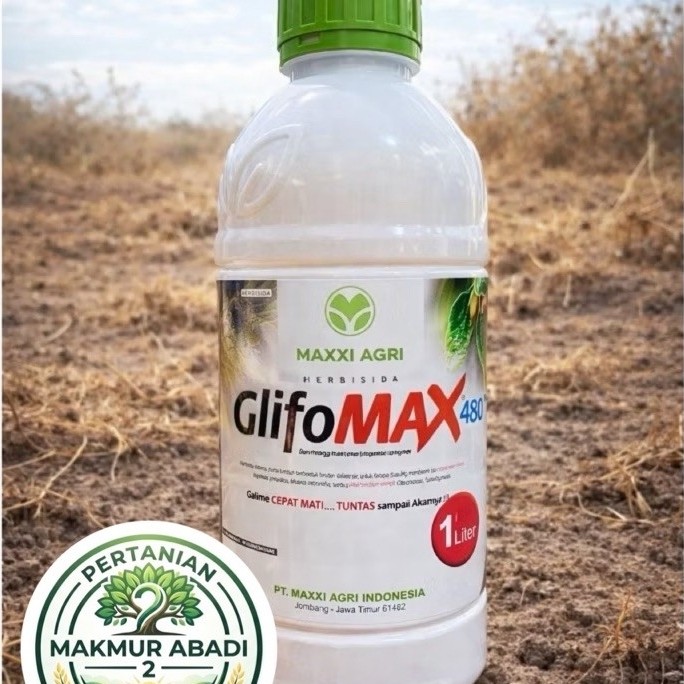 Glifomax 480SL Maxxi Agri Herbisida Sistemik 1L 1 karton isi 20