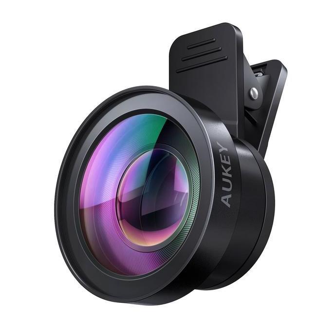 AUKEY PL-WD06 ORA CAMERA LENS 0.45X 120 DEGREE WIDE ANGLE N 15X MACRO FAS08