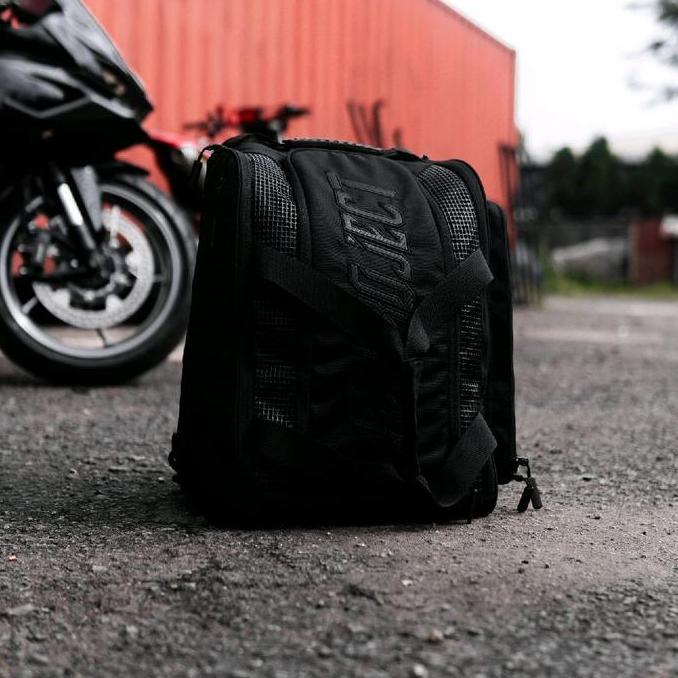 Helmet Bag SR-PROJECT RAVEN BLACK | TAS HELM