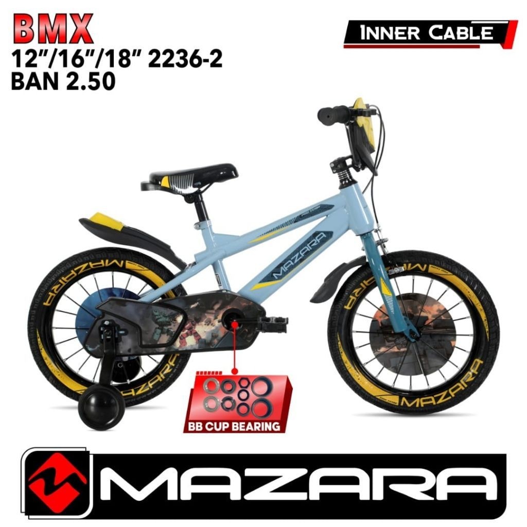 SEPEDA ANAK BMX 12 INCH MAZARA