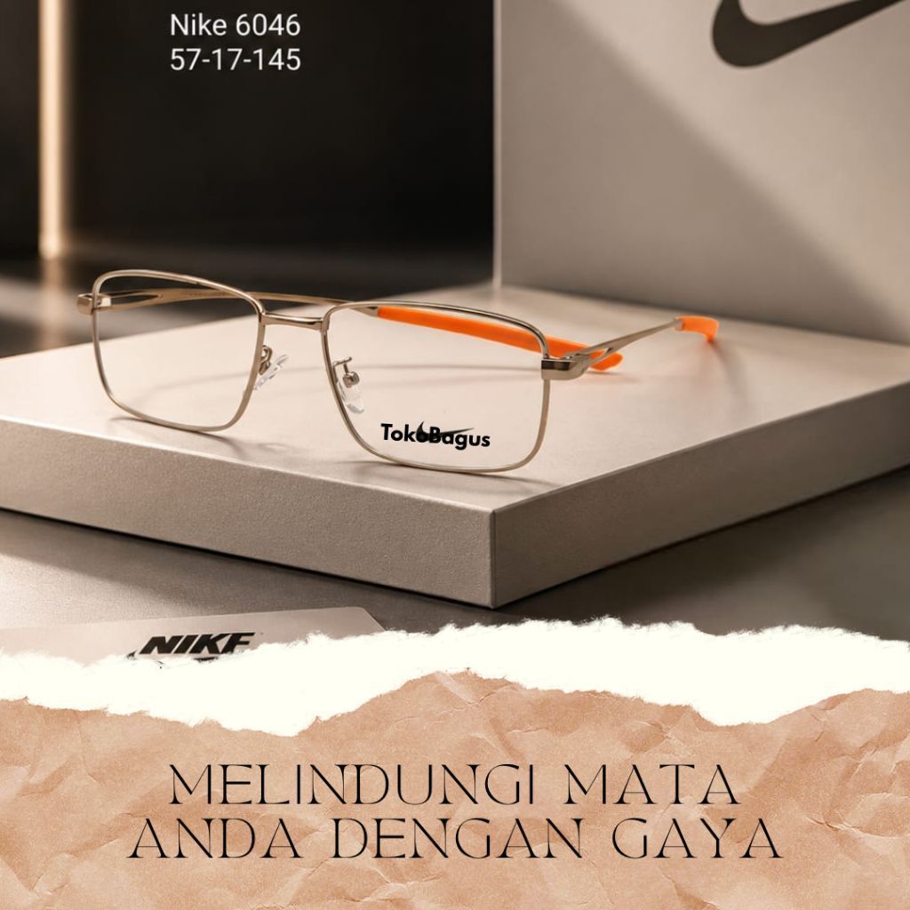 FRAME KACAMATA PRIA / TITANIUM SPORT PREMIUM/BLUCROMIC