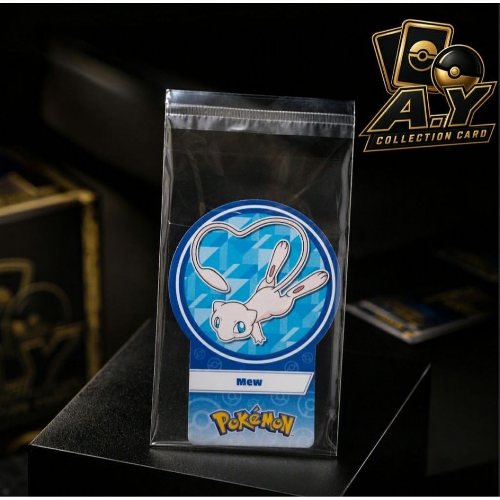 Kartu Pokemon Choki" Mew ( Biru )