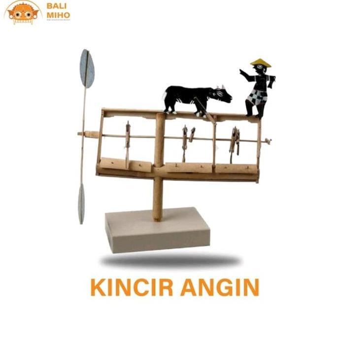 best seller] Kincir angin bambu / lonceng bambu / baling - baling bambu bali- pindekan