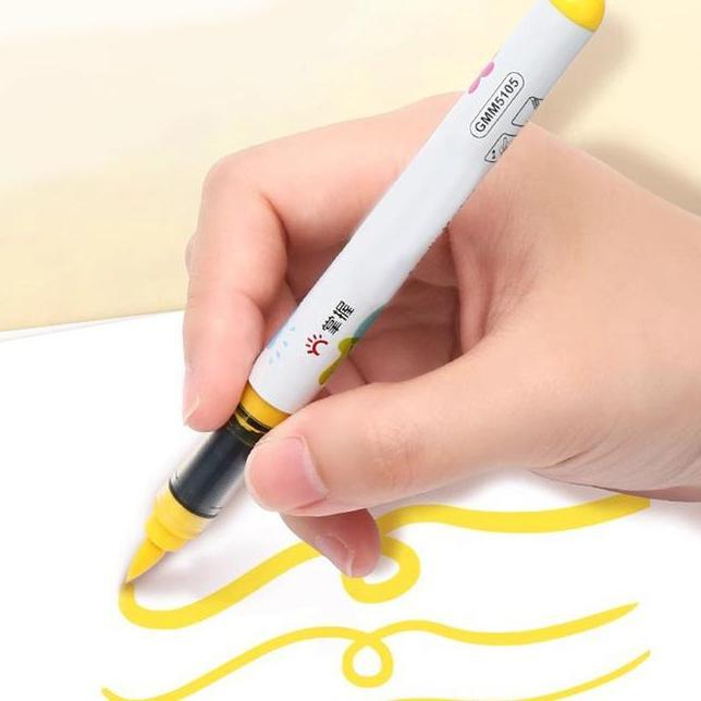 Grasp Marker Acrylic Brush Pen 12243648 Warna Spidol Akrilik Lentur Mw003