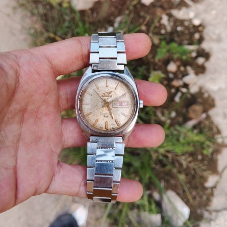 Jam Tangan Garuda vintage manual winding normal akurat