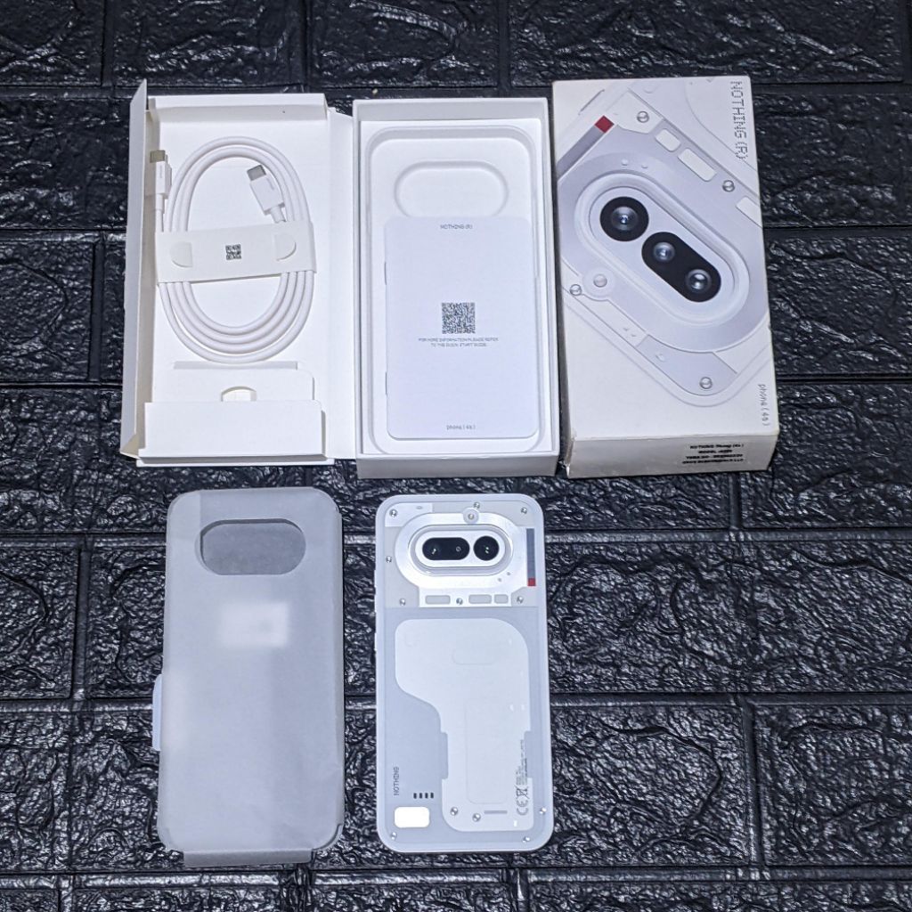 Nothing phone 4a 256gb fullset original resmi bea cukai sinyal aman permanen | 4a 8/ 256 second orig