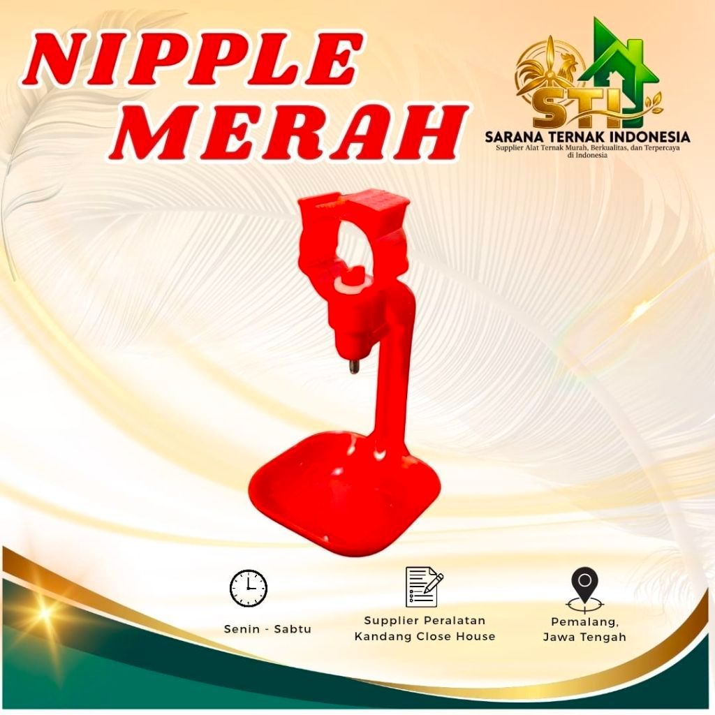 NIPPLE AYAM / NIPEL AYAM BROILER OTOMATIS