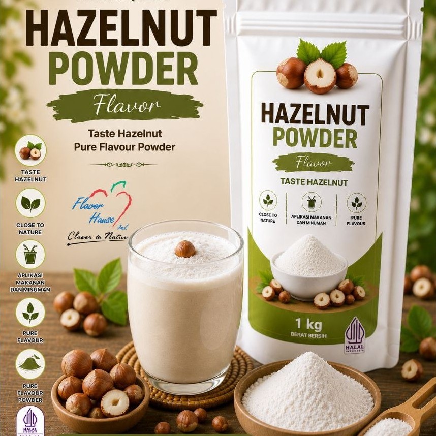 Hazelnut Powder Flavor (pure flavour, biang powder)