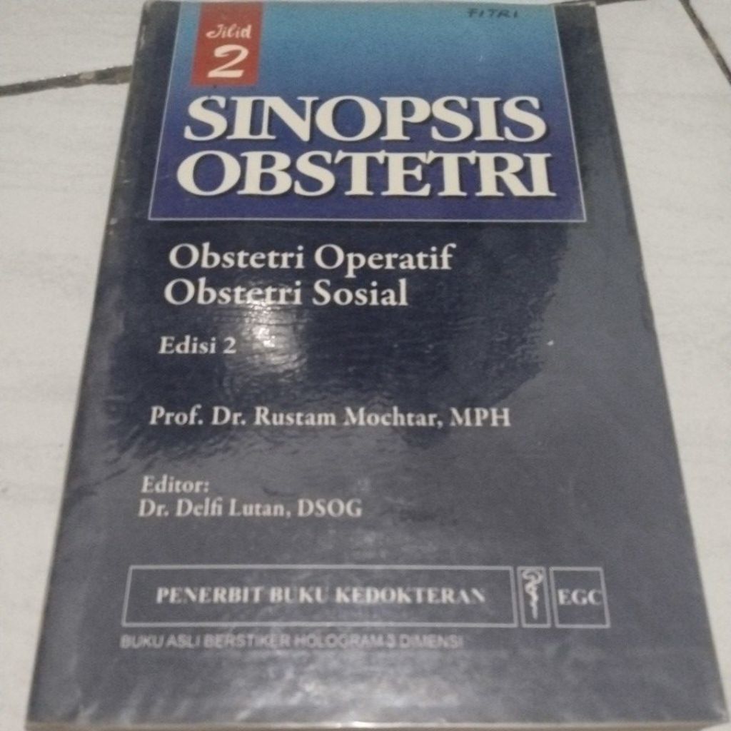 buku Sinopsis Obstetri