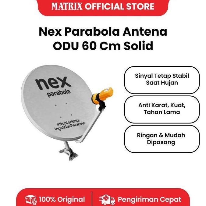 ODU NEX PARABOLA 60CM HIJAU SOLID