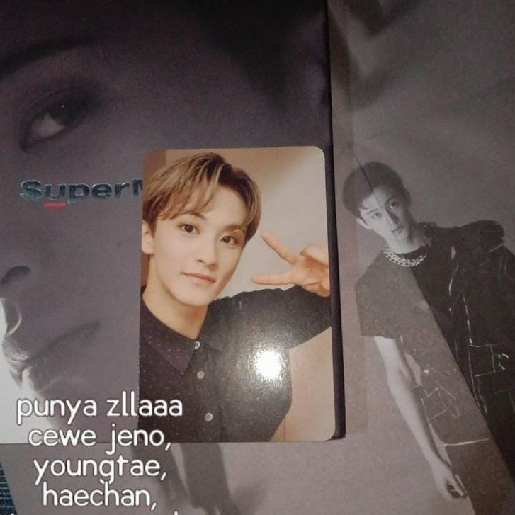 [READY STOCK] PHOTOCARD NCT CRAVITY OFFICIAL - ALBUM SUPERM COVER MARK