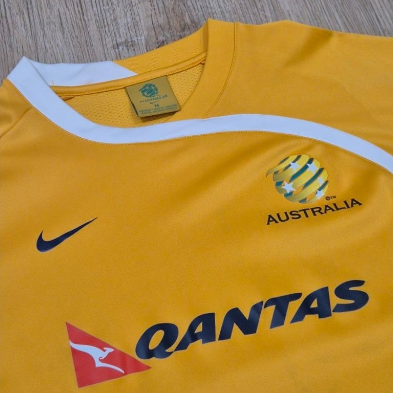 jersey bola vintage original, timnas australia tahun 2009/2010. kondisi sangat bagus
