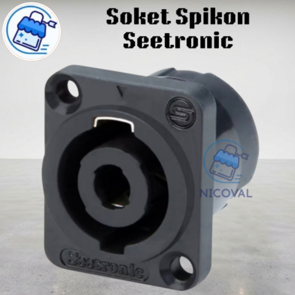 Socket Speakon Seetronic SL4MP Spikon Seetronic