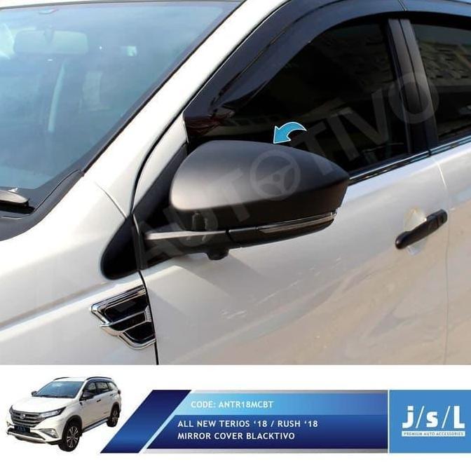 Promo All New Rush Terios 2018 2019 2020 2021 2022 2023 2024 Aksesoris Mirror Cover Spion Diskon
