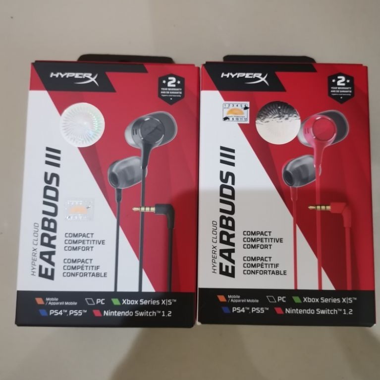 HyperX Cloud Earbuds III Wired (Second BNIB)
