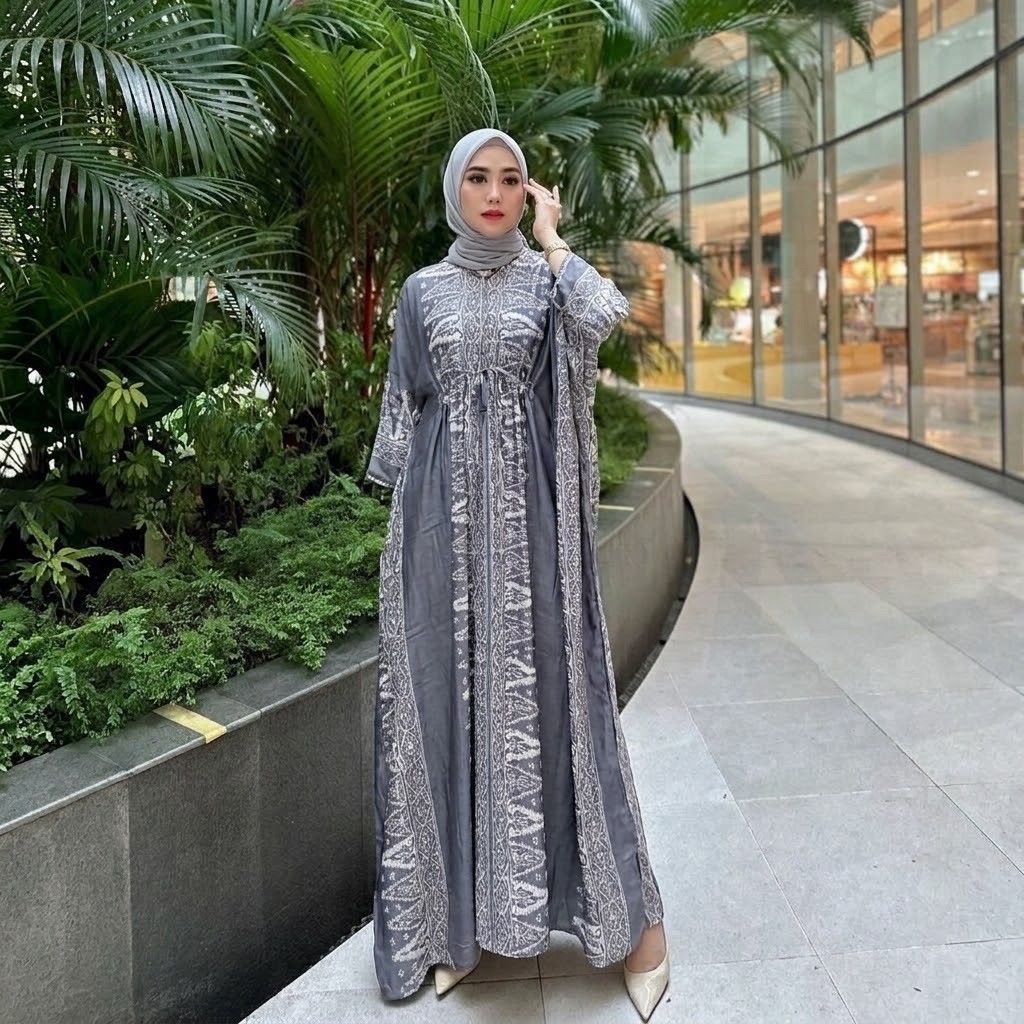 SHALDA BATIK | Kaftan Silk Sutra Terbaru berkualitas / Kaftan recommended / Kaftan Batik Nyaman / Ka