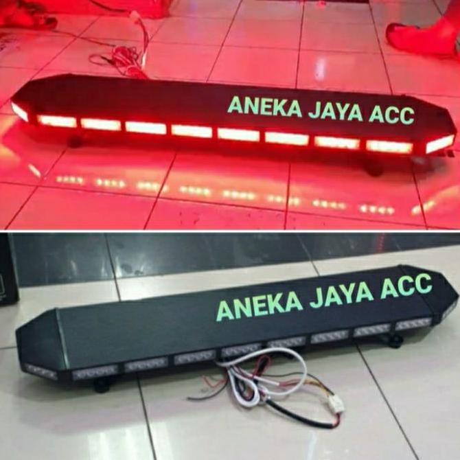 lampu Strobo Ambulance Rotator Ambulance LED Slim -120cm - Merah