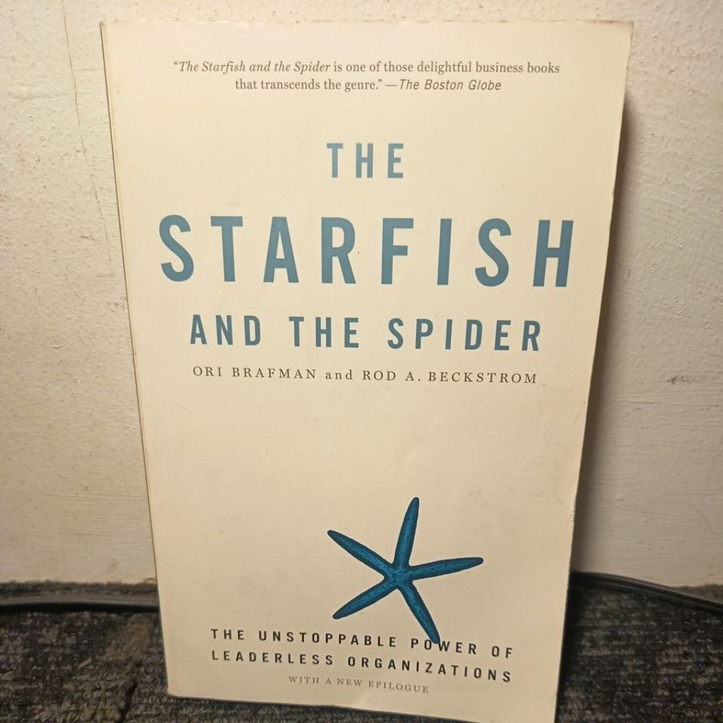 the starfish and the spider (preloved buku ori)