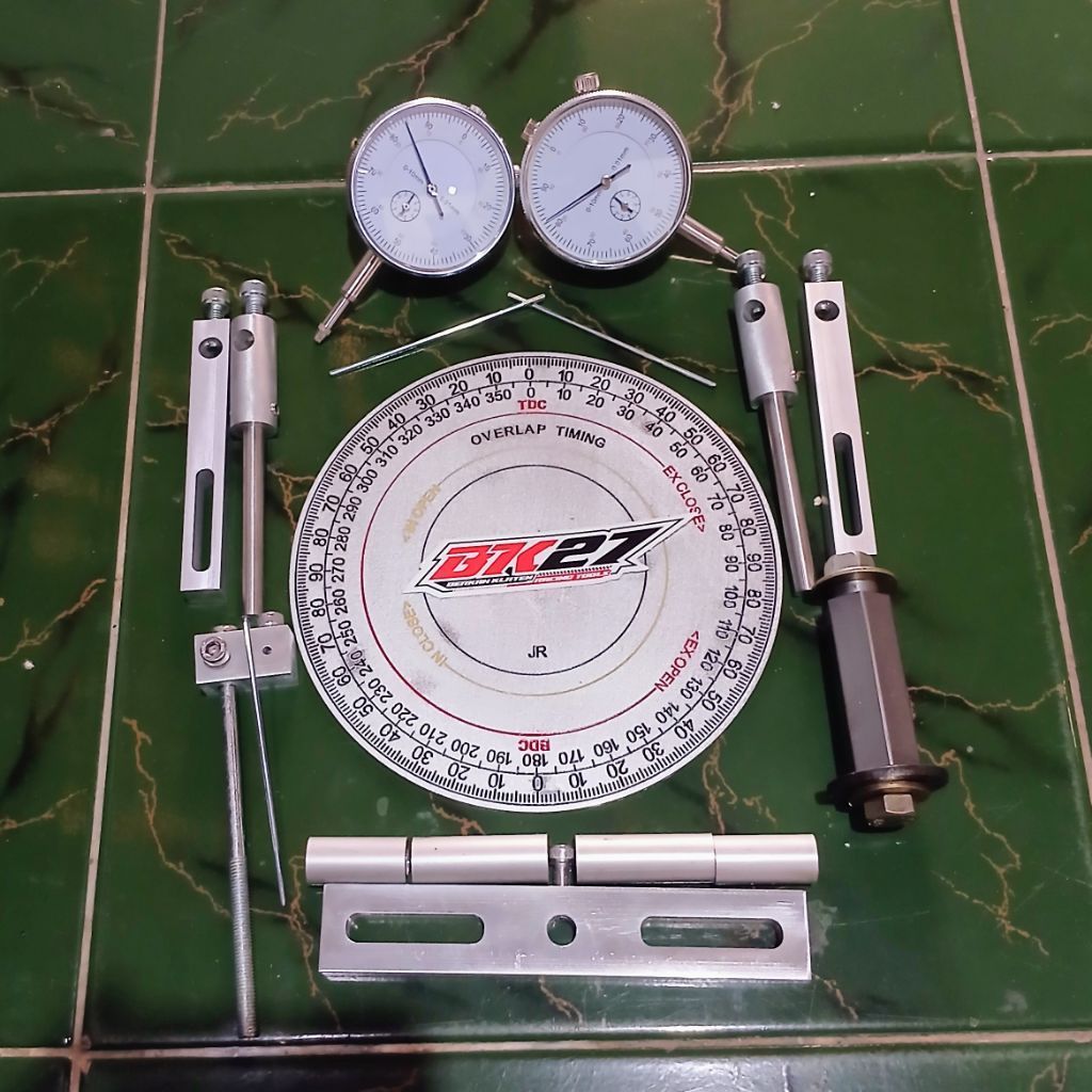 NEW Busur derajat dial set dayel Dial noken as indikator busur derajat dial set indikator dial