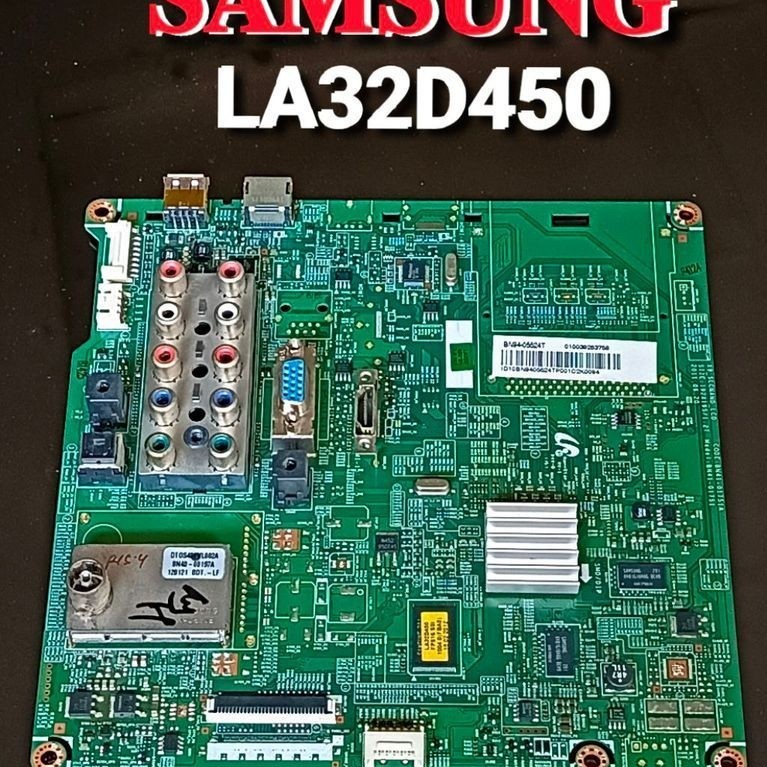 Mainboard Samsung LA32D450 LA32D450G1M   mainboard Tv samsung la32d450 la32d450g1m