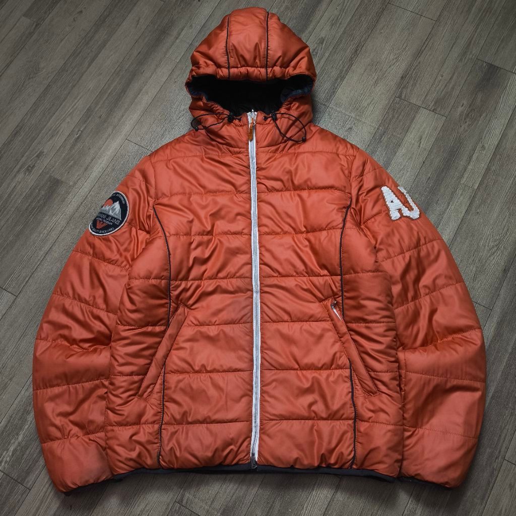 Armani Jeans Reversible Puffer Jacket