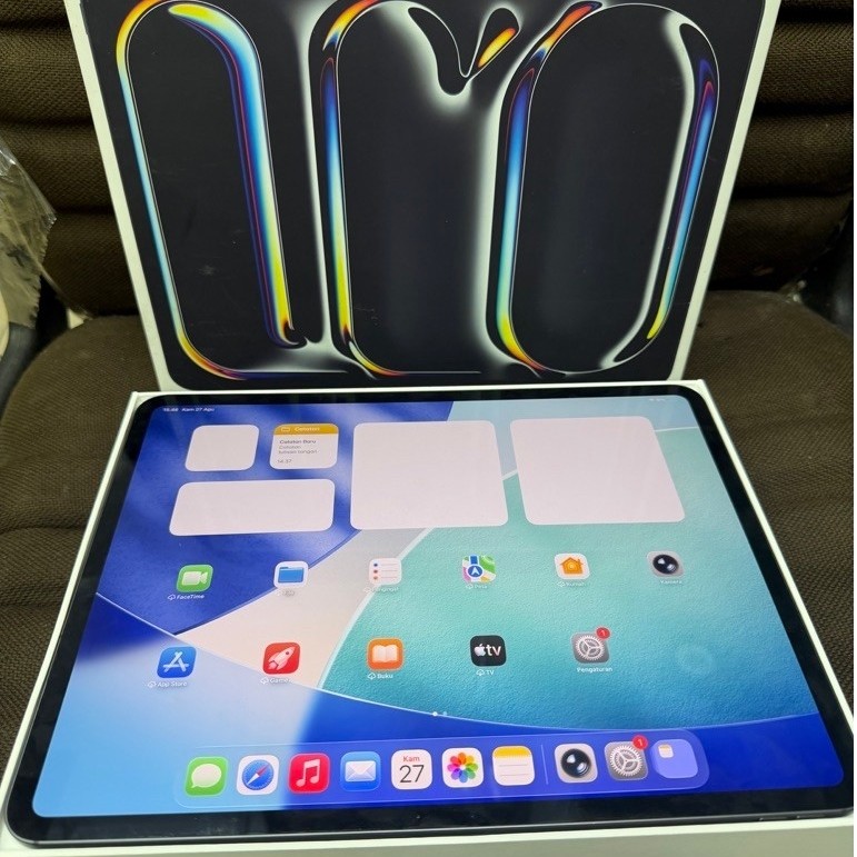 Ipad Pro M5 256GB 13" Cell wifi Second ex garansi resmi