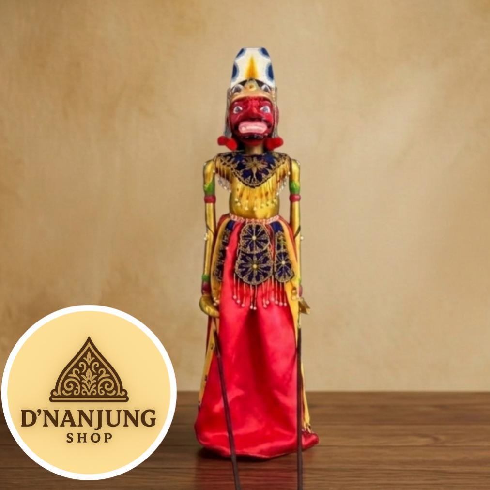 RAHWANA PREMIUM/WAYANG GOLEK/SOVENIR//WAYANG MURAH Diskon