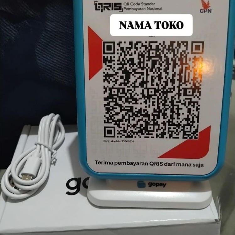 Gopay Speaker Alat Validasi Pembayaran QRIS Aman