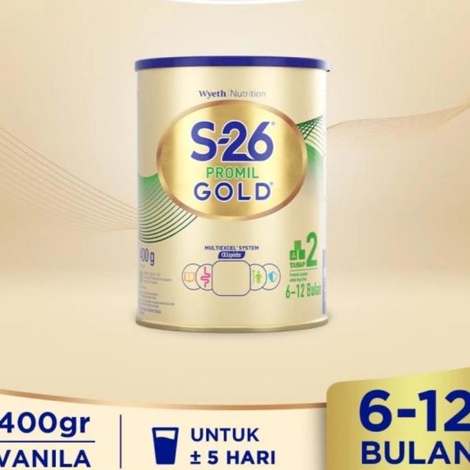 S26 Promil Gold Tahap 2 400 Gr | Susu Bubuk | Susu Formula