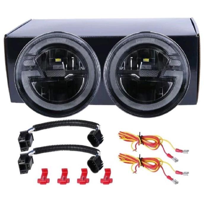 Headlamp Led Jeep 7inch Jimny Rubicon Hardtop Wrangler New Model | Headlamp Trucklite 7inch Model Ba