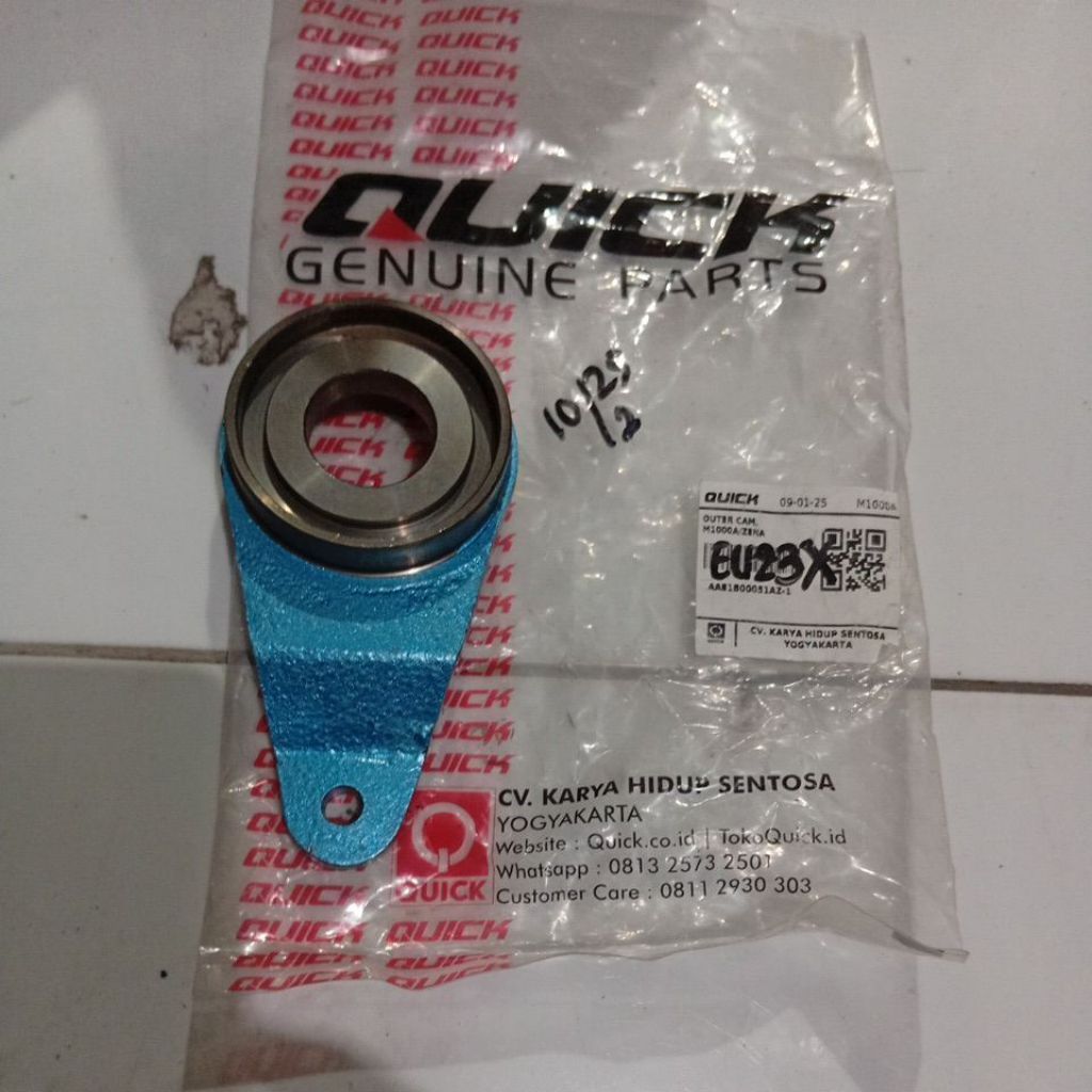 Outer Cam M1000/Zena Original Quick 100% Asli / Tuas Kopling Zena / M1000 / Penekan Kopling Rem M100