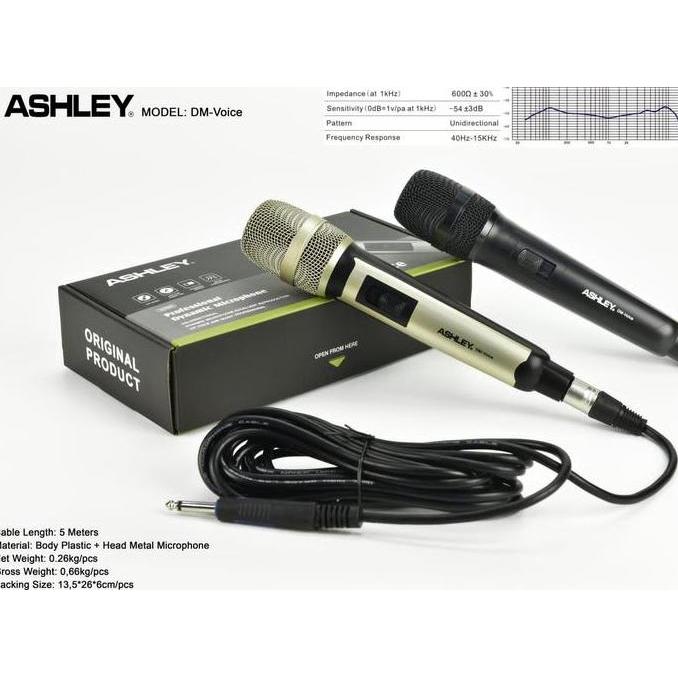 Nada- Mic Kabel Mic Ashley Dm Voice Ashley