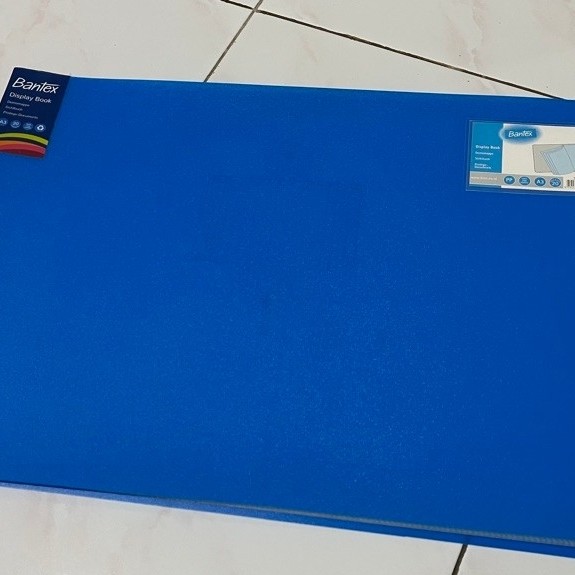 Bantex Display Book Clear Holder A3 Landscape 20 Pocket