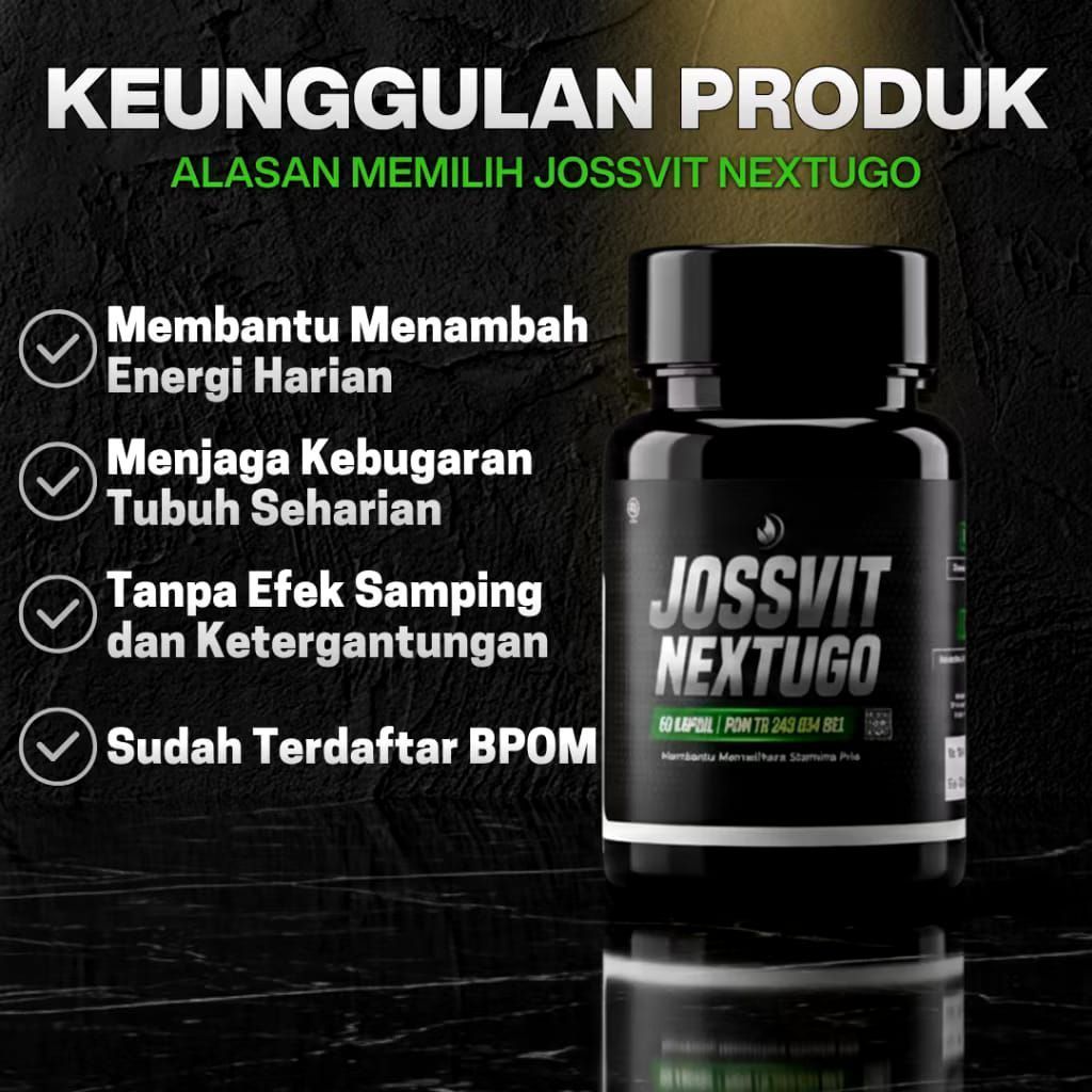 BIG SALE JossVIT Nextugo Obat Herbal Original - Dijamin Asli