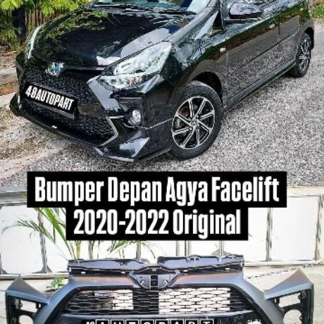 Bumper Depan Agya Facelift 2020-2022 Original