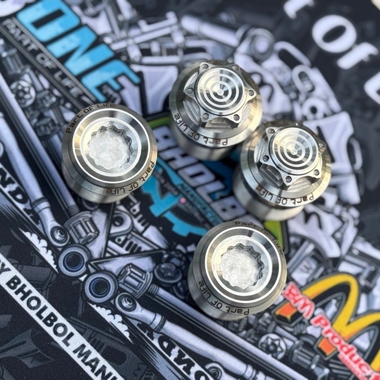 Bone mur tutup as shock shok skok vxion scorpio kyb zeto stainless steel by Bone original
