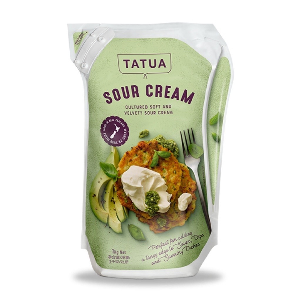 Tatua Sour Cream 1KG / Sour Cream Cheese TATUA 1 KG
